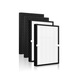 Kaxun passt sich dem Hitachi Fresh Air System KPI-1523Q3 Filter 1525q3/2523Q3/2525Q3/3523Q3/F Filterelement KPI-3523Q3/F [Hocheffizienz *2+ aktiviertes Kohlenstoff *2].