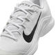 Nike (Nike) Zheng Qinwens Dampf 12 Frauen -Tennisschuhe für den Herbst Atmungsaktiven leichten Polster Fv5554 100 Weiß/Schwarz/Peak Weiß 37,5
