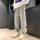 Chang Luzhu 2025 boy spring and autumn style casual long pants handsome teenager sports pants junior high school high school children trendy hoodies CK653 black (spring and autumn style) quality assurance M (80-110Jin [Jin equals about 0.5 kg])