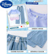 Disney Girls Summer Set para niños nuevos 2025 Summer Dopamine Big Big Children's Fashionable Short Short Summer Set 15013 Blue + 9922 White 160