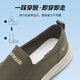 Sieben Wolf -Männerschuhe 2025 Sommertuchschuhe dünne atmungsaktive Leinwand -Leinwand -Leinsadler Herren Soft Sohle Faulpel Casual Dad Schuhe Grün 9929 38