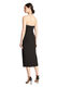Halston Women's Piper Dress with Crystal Embellishments Black 6