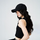 MMOPTOP washed solid color baseball hat for women all seasons soft top pure cotton sun protection duck cap for men with sunshade and small face