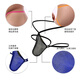 Furchtloser Kapitän Herren Doppelzinn Dose Feste Farbe Höschen sexy niedrige Taille hohle atmungsaktive elastische Sport-Jugend Geschenk Zinn Strumpfmänner schwarz l (Gewicht 135-165jin [Jin gleich 0,5 kg]))