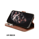 Shiqifan is suitable for vivoX100 mobile phone case, flip-top leather case, mobile phone case, flip-top protective cover, wallet type card holder, anti-fall, wear-resistant, front and rear full-cover leather case, brown + same style leather cord, vivoX100
