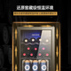 AUX 90 liter ice bar single door refrigerator mini small tea cabinet household tea cigar constant temperature refrigeration and preservation cabinet wine cabinet black