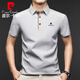Pierre Cardin Chinese Chinese Valentinstag Geschenk kurzärmelig T-Shirt Herren halbärmelte Top Sommergeschäft Casual Vielseitige Polo-Shirt Männer