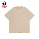 Aape Herren-Kleidung Frühling, Herbst, Herbst, Winter, Sommeraffen-Mann Abzeichen Brief Stickerei Tarndruck Trend kurzärmelig T-Shirt 1416xxm Bgl/Brown S