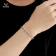 Aido Diamond pt950 platinum bracelet for men platinum mechanical style solid bracelet Qiangge's same trendy and cool bracelet (customized) about 48-50g length remarks about 5.5mm thick