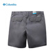 哥伦比亚（Columbia）25春夏新款户外五分裤男轻薄休闲短裤AE9793 AE9793-011黑灰色 38