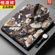 
Hengyuanxiang flower shirt men's short-sleeved summer ice silk high-end large size fat plus fat plus large shirt casual oversized top 9207 white L 120-140Jin [Jin equals 0.5 kg]