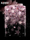 Zippo Edge plus léger authentique, des fleurs de cerisier étoilées, un homme authentique original officiel, une femme de vent créative, des fleurs de cerisier du ciel entier-A (la machine autonome ne contient pas d'huile) -Dy9902cyy
