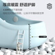 Puxi Hole Schuhe Kinderschuhe tragen Sommer Eltern-Kind-Jungen und Mädchen Strand Anti-Rutsch-Weich-Bod-Toe-Sandalen für Frauen Wasserreinigung Blau 30 [200 mm]