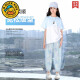 G. DUCKKIDS女童夏装套装2025新款儿童冰丝速干短袖两件套女大童网红炸街夏季 18188白色+9928紫色【套装】 120 cm
