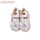 Scatto children's shoes, girls' Elsa Princess shoes, spring and autumn baby shoes, little girls crystal single shoes, children's soft-soled small leather shoes, trendy O97469 color/pink 30