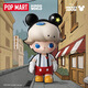 Pop Mart Popmart 400% 1000% Dimoo Joy Series Mickey Mega Collection Figure générale Ornement Gift Dimoo Mickey 1000%