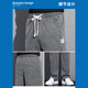 Seven Wolfs Tissel Jeans Summer Thin Ice Silk Casual Long Pants Men's Loose Straight Wide Legs Fashion Brand Laiser GF1D02-1048 Gray M 90-115Jin[Jin equals 0.5 kg]