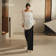 
73Hours women's shoes Susie 2025 autumn new product pointed toe thin heel solid color fashion sandals