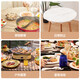 Maxcook disposable tablecloth tablecloth, thick thickened bundle style suitable for 1.6m 10 pieces MCPJ9249