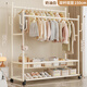 Quanpin house floor-standing vertical coat rack, bedroom-specific clothes drying rack, dormitory clothes hanging floor-standing clothes hanger white 15