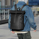 2025 new old leather men's backpack with a top layer of cowhide large capacity casual and versatile computer travel backpack green