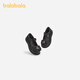 Balabala children's shoes girls princess shoes retro literary small leather shoes spring and autumn children's performance shoes bow shoes black 90001 28 (foot length 16.8-17.2/inner length 18.4)