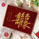 恩宝乐订结婚礼物喜结良缘石英沙肌理画数字油画手工diy丙烯油彩画定制 肌理画nx15833 30*40cm绷好实木内框
