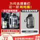 SZTAA大容量运动水杯男士水壶随身夏季顿墩食品级耐高温防摔便携吨桶吨 双饮+提手+背带1.8L