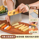 Xinchushi Stainless Steel Wolf Tooth Potato Wave Knife Corrugated Knife Vegetable Cutter Home Kitchen Slicer Multi-Function Potato Knife Potato Wave Knife Upgraded and Deepened 5mm 1 Pack