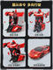 
Remote Cat gesture sensing deformation remote control car charging four-wheel drive racing car King Kong robot children's boy super large toy car Three-control Bumblebee King Kong 7 remote control/gesture/voice control/double electric play for 90 minutes + super large size + lifetime quality