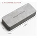 Caja de gafas con luz avanzada Portable Anti-Presión Luz y simple Miopía Retro Sun Eyes Gafas de sol Almacenamiento para mujeres Hombres [Caja de cuero anti-boscabas mejorada] Gris claro sin especificaciones