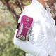YINGLANG running mobile phone arm bag outdoor mobile phone bag unisex arm strap sports mobile phone arm sleeve wrist bag shoulder bag red