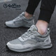 
GY Jinlilai men's shoes 2025 new mesh casual shoes men's summer breathable cloth shoes men's lightweight and versatile sports shoes JLL9855 sand color domestic standard code 40 wide and fat feet, big shots