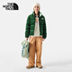 The North Face North Down Jacket Women's 1992 Nuptse Mode doppelseitige Down Jacke 831J Koh/Green XL
