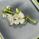 Idel flower brooch high-end exquisite fashion women's high-end female corsage brooch accessories brooch design birthday gift XZ0474 flower brooch high-end