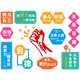 Chengliu high school class layout artifact classroom decoration junior high school entrance examination inspirational slogan study room cultural wall stickers 3895 big