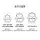 Kipling Men and Women 2025 Spring and Summer New Lightweight Trendy Backpack Student Schoolbag Sackey Bag City_pack_mini-Gray Pine Green