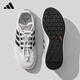 阿迪达斯 （adidas）新款男鞋女鞋跑步休闲运动鞋JP6630/JH9751/耐磨透气低帮黑白灰色 JH9756 36.5