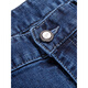 Sept Wolf (SW1960) Spring and Summer Cotton Cotton Jeans Business d'âge moyen pour hommes droits de grande taille décontractée papa lâche Pantalon long 3891 LAN DEEP SumM fine 30 [2 pieds 3]