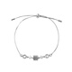 Companion Fu Xiaoman Waist Adjustable Bracelet Girls Light Luxury Niche Exquisite Titanium Steel Bracelet High-Looking Student Party Bracelet Hand Accessory Xiaoman Waist Bracelet Adjustable Pull-out Type, Chain Length