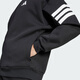 adidas易用系休闲夹克外套男装新款阿迪达斯官方轻运动 黑色     XL