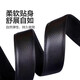 Men's belt fine lines automatic buckle belt young and middle-aged simple fashion casual business trend black pants belt black