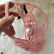 Customized imitation pearl underwear with one 4cm enlarged sexy T-string tight massage bead briefs, wine red plus 1 4cm M80-115Jin Jin is equal to 0.5kg