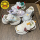 
G.DUCKKIDS little yellow duck children's shoes 25 spring and autumn style baby shoes for boys and girls Babu toddler shoes for children's functional shoes for children non-slip and transparent 9227 light pink spring and autumn style leather surface 27 inner length 16.5cm