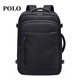 
POLO backpack for men's expansion travel backpack 16/17.3-inch computer schoolbag multi-component business travel bag