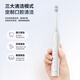 Panasonic Electric Toothbrush EW-DC031 Magnetic Levitation Sonic Vibration Fully Automatic Adult Men and Women Couple Style Soft Hair Portable Full Body Washable EW-DC031-W White Comes with 1 Brush Head as Standard