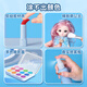 Lingnuo Aisha Kinder Make -up -Spielzeug für Juni Geschenke Haus Simulationsbox Prinzessin Anzug Little Girl liebt das Jahr Frozen Simuled Make -up [4 -teilige Set]