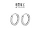 Ming brand jewelry platinum Pt950 platinum shadow prism earrings gift for women BFH0119 platinum earrings about 2.17 grams