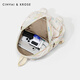 
CinvaiKrose official small c/k high-quality plush lamb backpack for women 2025 new lightweight student backpack birthday gift Rainbow white-CK schoolbag sends girls' girlfriend to heart