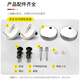 海立马桶盖通用小U型家用加厚盖板老式抽水马桶圈器配件缓降耐压826